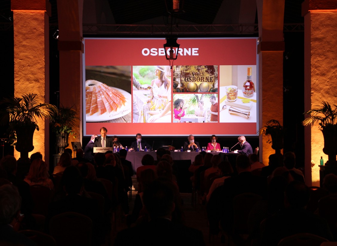 Osborne increases the market share of its main brands and achieve a net cash flow of+20 Million Euros in 2020